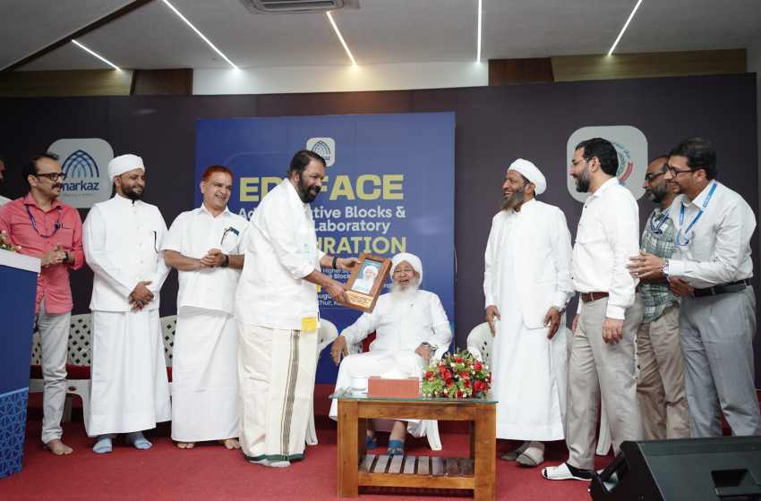  മന്ത്രി ശിവന്കുട്ടിയെ പ്രശംസിച്ച് കാന്തപുരം മുസലിയാർ