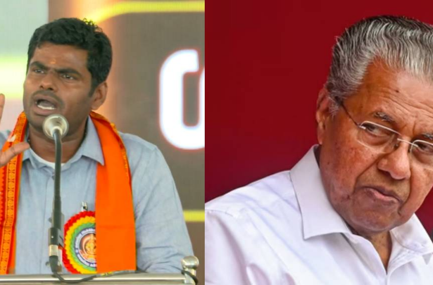ശബരിമല സംരക്ഷണ സംഗമത്തില് പിണറായിക്കെതിരെ അണ്ണാമലൈ