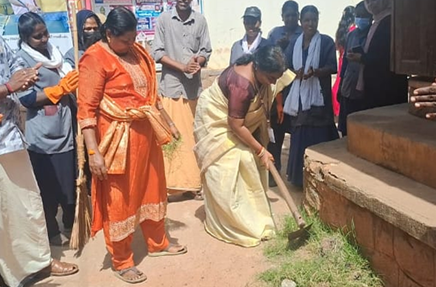  സമ്പൂർണ ശുചിത്വ ലക്ഷ്യത്തോടെ പാച്ചല്ലൂർ കുമിളിയിൽ ഗാന്ധിജയന്തി ദിന പരിപാടി