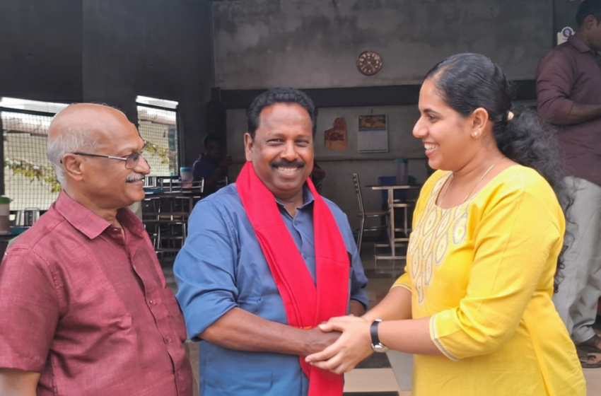  മുൻ മേയർ ആര്യ രാജേന്ദ്രൻ LDF പ്രചാരണത്തിന് ഊർജ്ജം പകരുന്നു