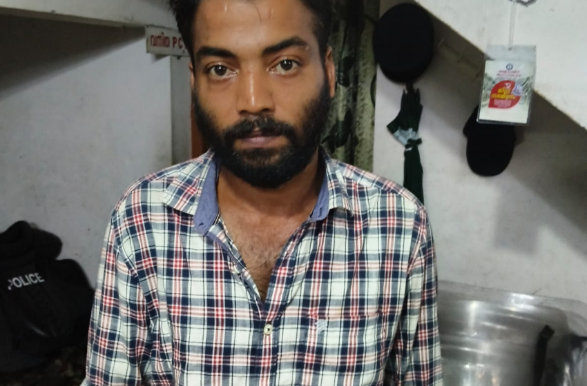  ഭാര്യയെ കൊലപ്പെടുത്താൻ ശ്രമിച്ച ഭർത്താവ് വഞ്ചിപ്പൂർ പൊലീസിന്റെ പിടിയിൽ