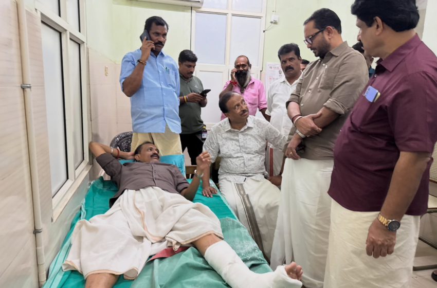  തിരുവനന്തപുരം കോർപ്പറേഷനിൽ എൽഡിഎഫ്-ബിജെപി കയ്യാങ്കളി: മേയർക്കും കൗൺസിലർമാർക്കും പരിക്ക്; സമരം ശക്തമാക്കാൻ എൽഡിഎഫ്